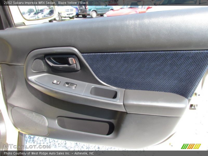 Door Panel of 2002 Impreza WRX Sedan