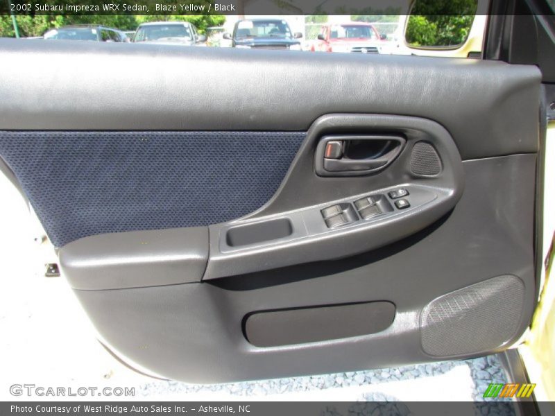 Door Panel of 2002 Impreza WRX Sedan