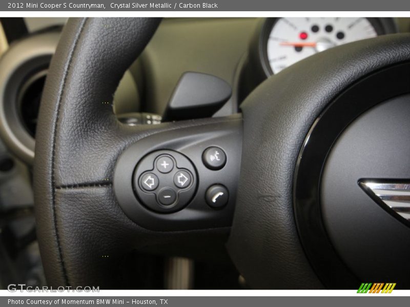 Crystal Silver Metallic / Carbon Black 2012 Mini Cooper S Countryman