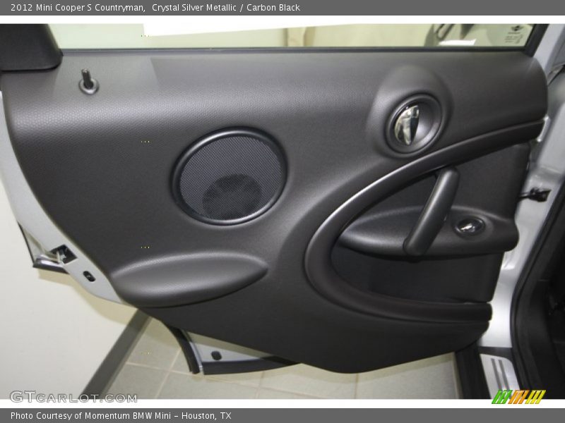 Crystal Silver Metallic / Carbon Black 2012 Mini Cooper S Countryman