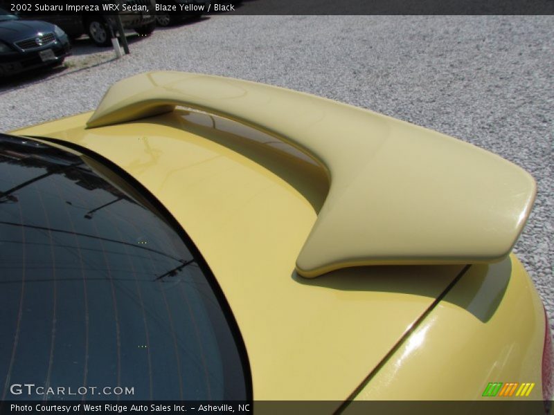 Rear Spoiler - 2002 Subaru Impreza WRX Sedan