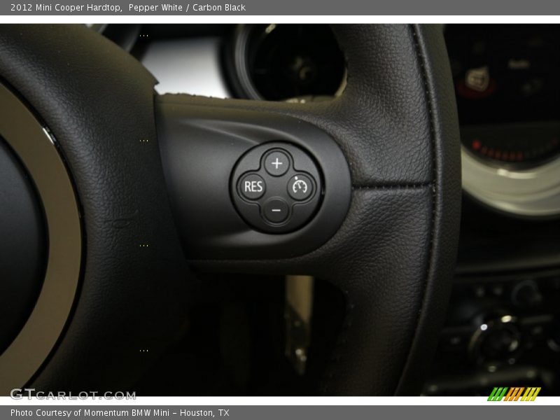 Pepper White / Carbon Black 2012 Mini Cooper Hardtop
