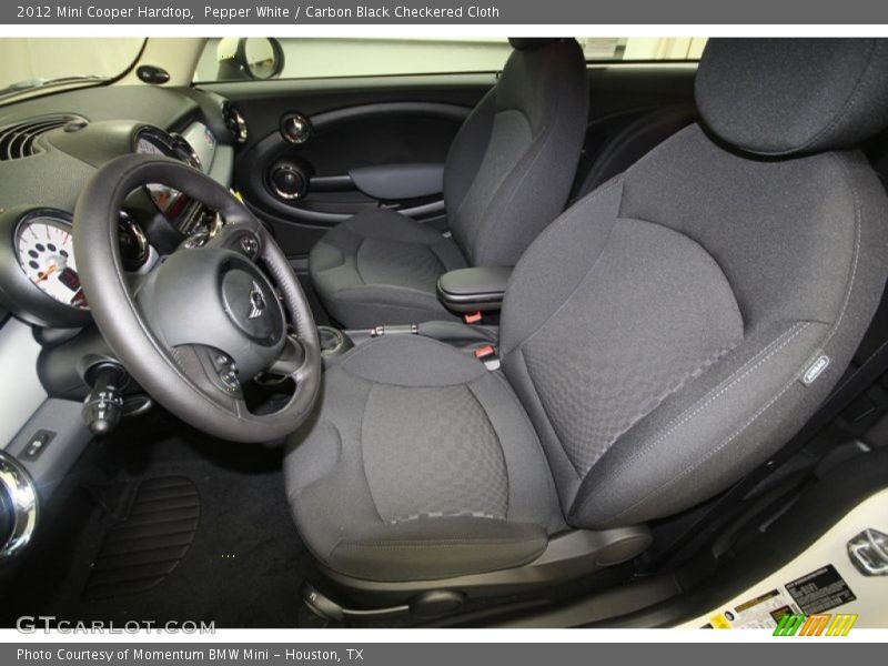 Front Seat of 2012 Cooper Hardtop