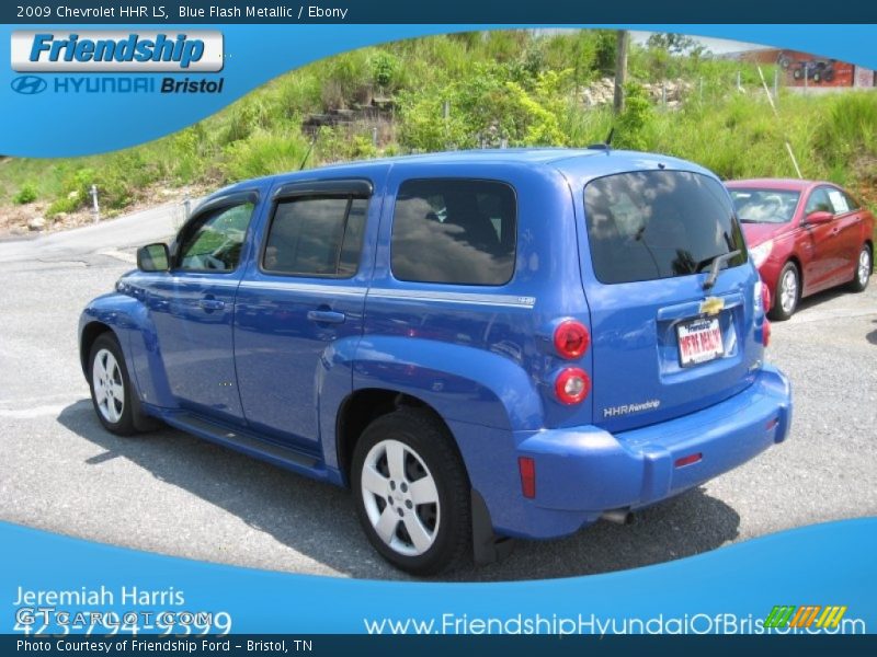 Blue Flash Metallic / Ebony 2009 Chevrolet HHR LS