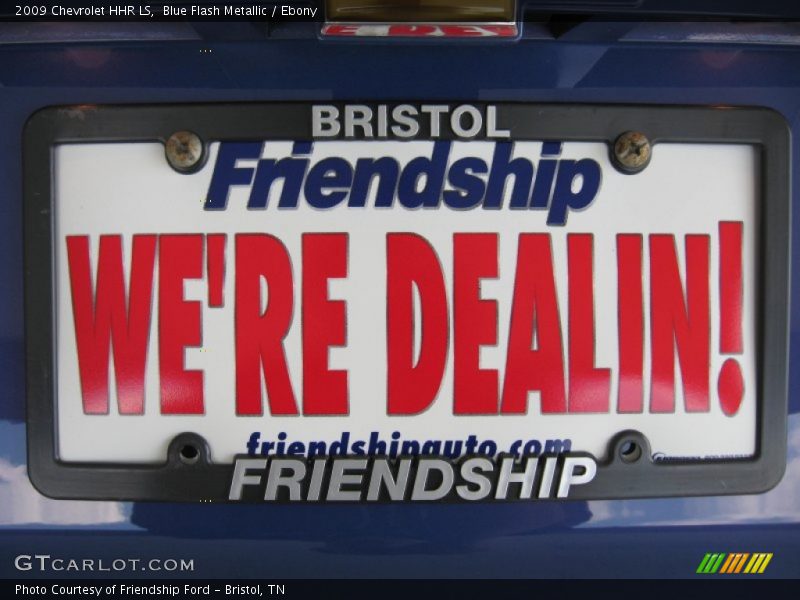 Blue Flash Metallic / Ebony 2009 Chevrolet HHR LS