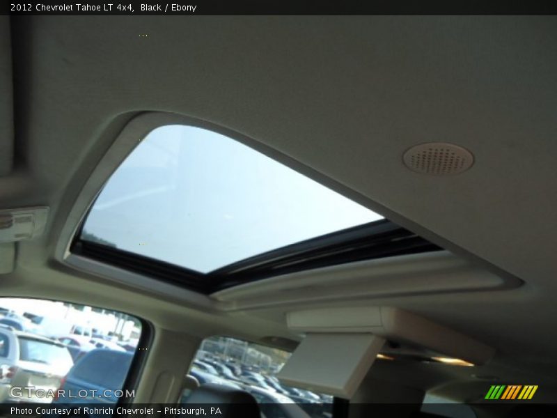 Black / Ebony 2012 Chevrolet Tahoe LT 4x4