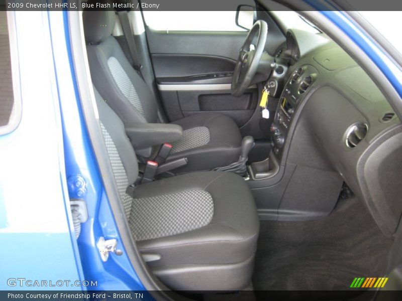 Blue Flash Metallic / Ebony 2009 Chevrolet HHR LS