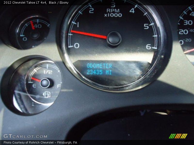 Black / Ebony 2012 Chevrolet Tahoe LT 4x4