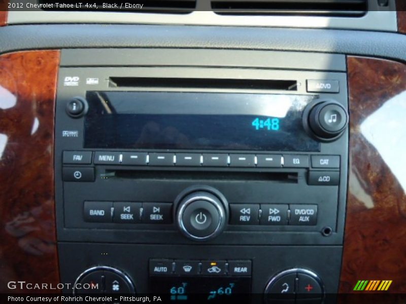 Black / Ebony 2012 Chevrolet Tahoe LT 4x4