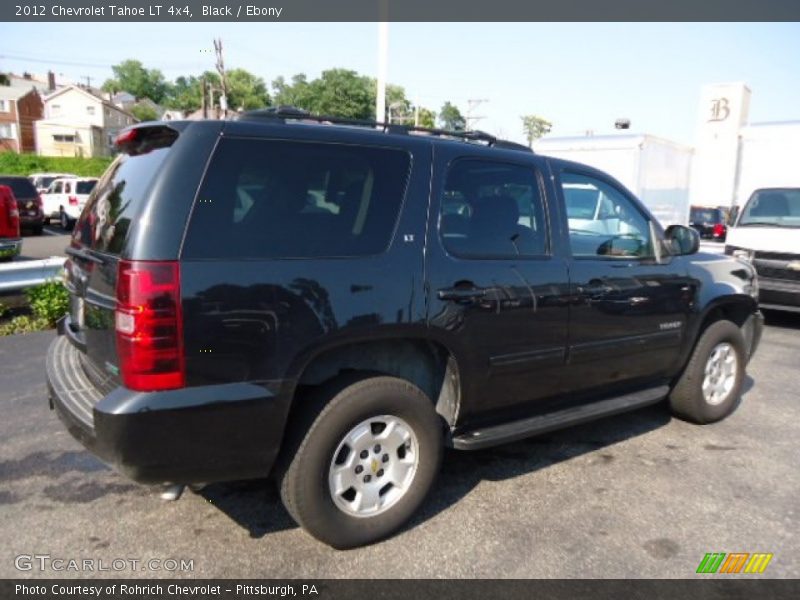 Black / Ebony 2012 Chevrolet Tahoe LT 4x4