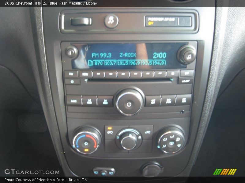 Blue Flash Metallic / Ebony 2009 Chevrolet HHR LS