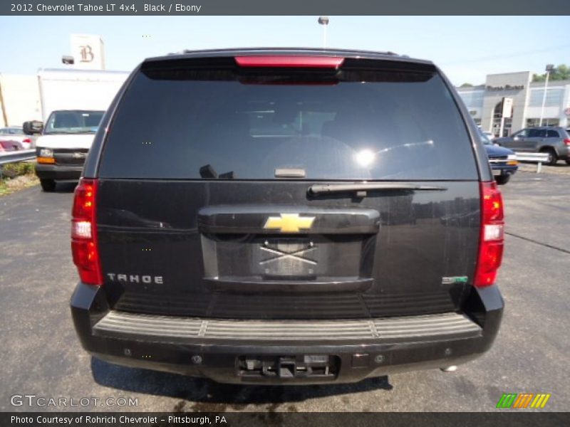 Black / Ebony 2012 Chevrolet Tahoe LT 4x4