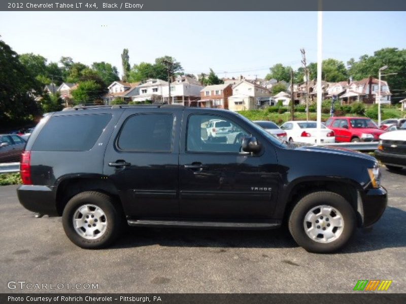 Black / Ebony 2012 Chevrolet Tahoe LT 4x4