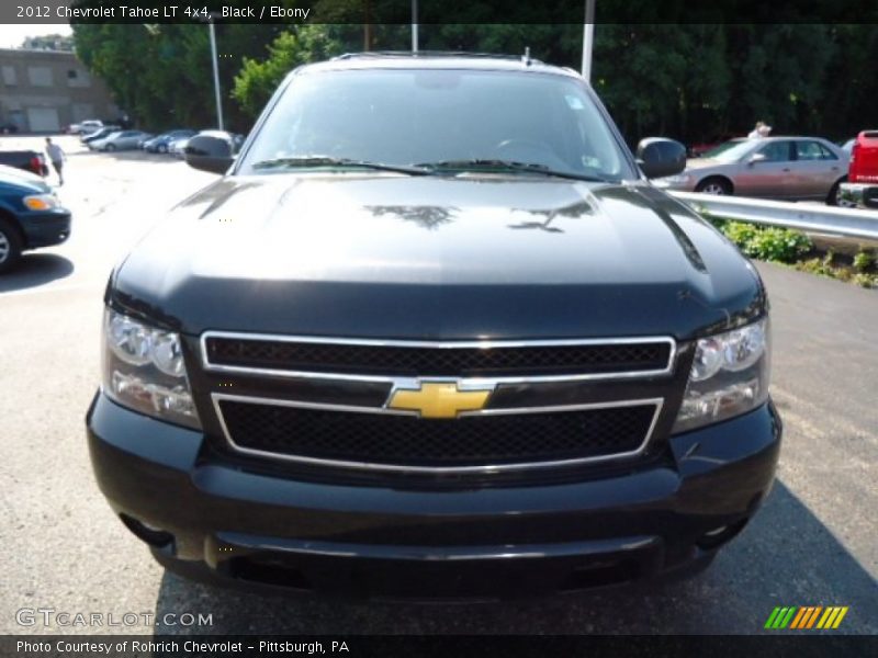 Black / Ebony 2012 Chevrolet Tahoe LT 4x4