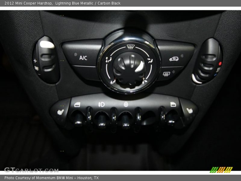 Lightning Blue Metallic / Carbon Black 2012 Mini Cooper Hardtop