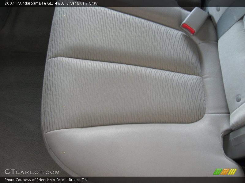 Silver Blue / Gray 2007 Hyundai Santa Fe GLS 4WD