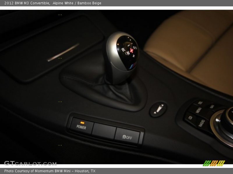  2012 M3 Convertible 7 Speed M Double-Clutch Automatic Shifter