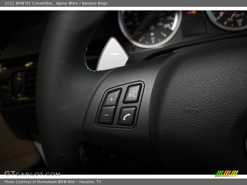 Controls of 2012 M3 Convertible