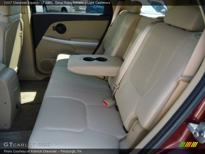 Deep Ruby Metallic / Light Cashmere 2007 Chevrolet Equinox LT AWD