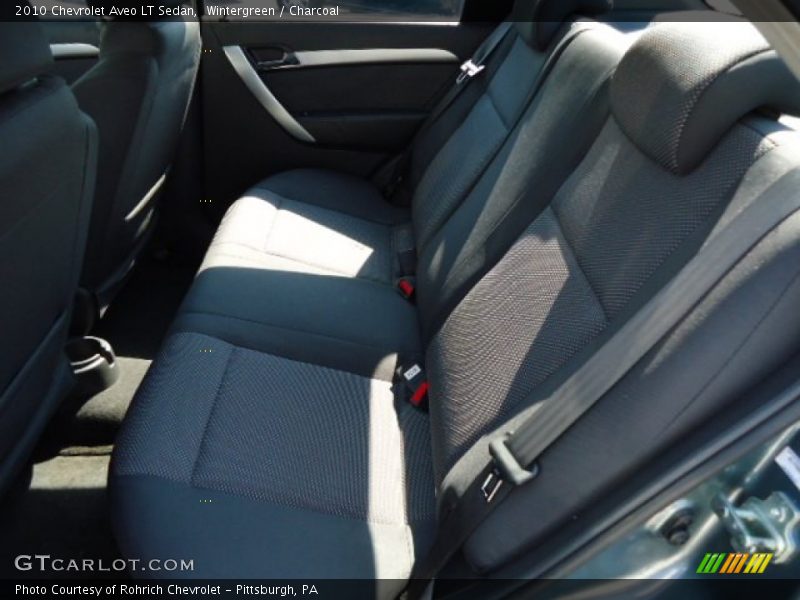 Rear Seat of 2010 Aveo LT Sedan