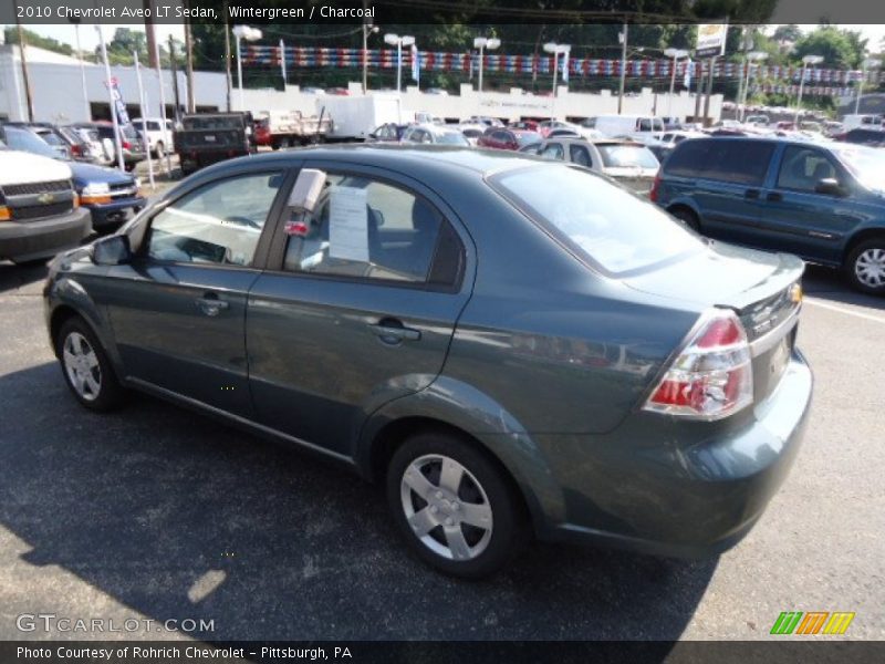 Wintergreen / Charcoal 2010 Chevrolet Aveo LT Sedan