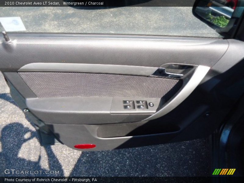 Wintergreen / Charcoal 2010 Chevrolet Aveo LT Sedan