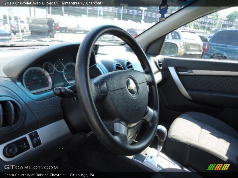 Wintergreen / Charcoal 2010 Chevrolet Aveo LT Sedan