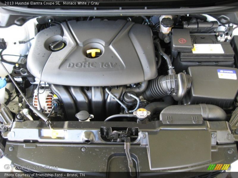  2013 Elantra Coupe SE Engine - 1.8 Liter DOHC 16-Valve D-CVVT 4 Cylinder