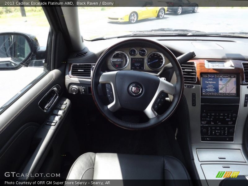 Black Raven / Ebony 2013 Cadillac Escalade Platinum AWD