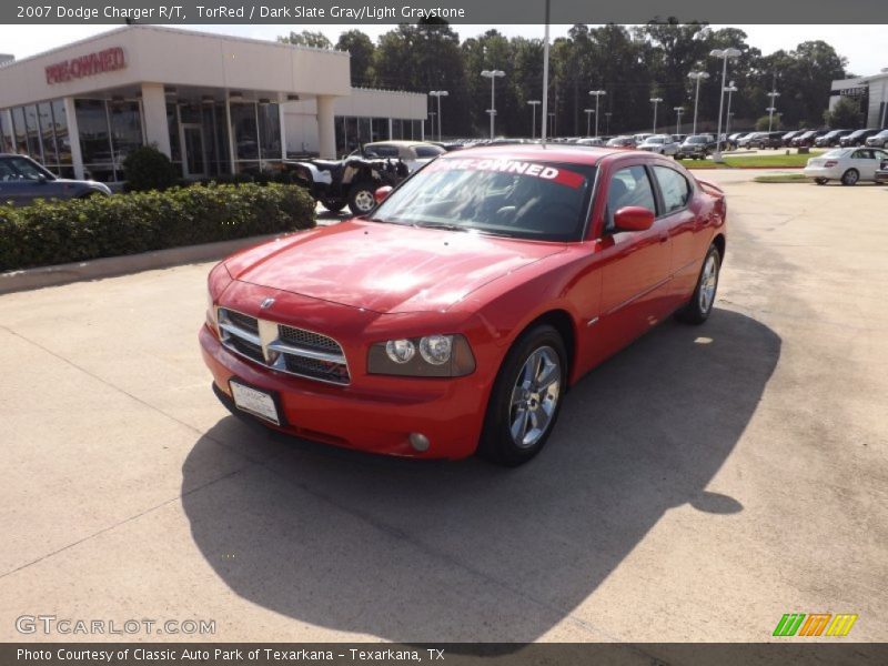 TorRed / Dark Slate Gray/Light Graystone 2007 Dodge Charger R/T