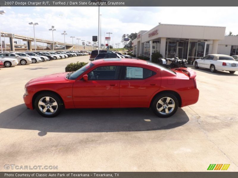 TorRed / Dark Slate Gray/Light Graystone 2007 Dodge Charger R/T