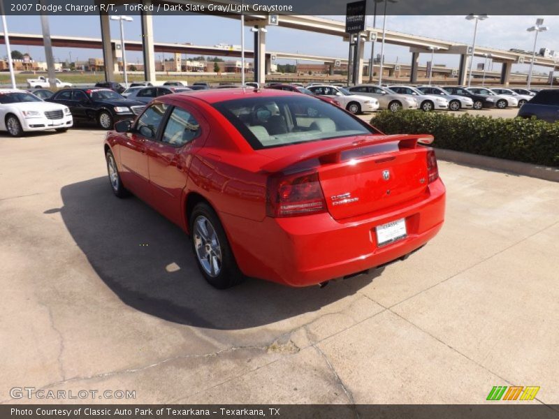 TorRed / Dark Slate Gray/Light Graystone 2007 Dodge Charger R/T