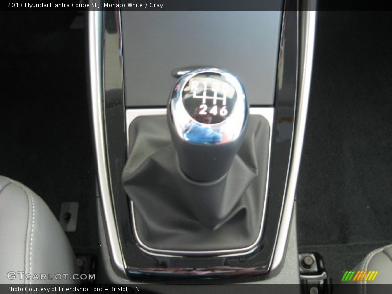  2013 Elantra Coupe SE 6 Speed Manual Shifter