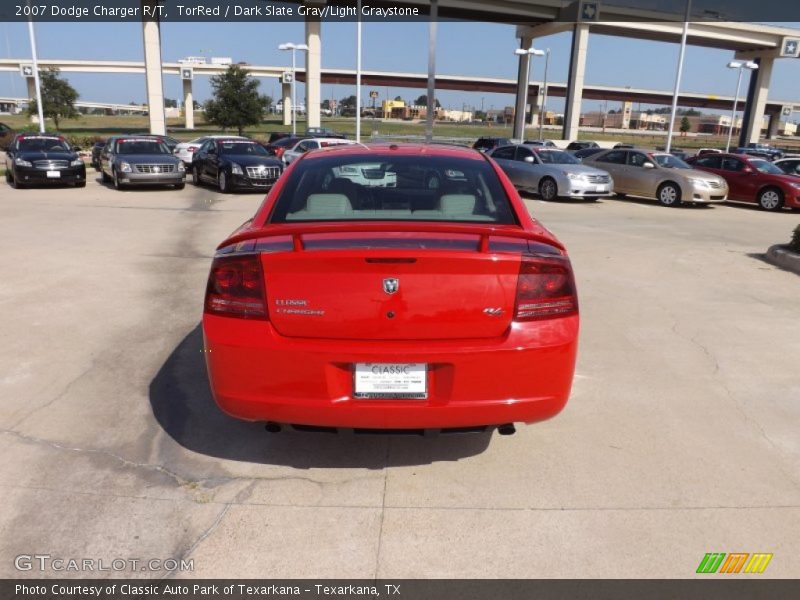 TorRed / Dark Slate Gray/Light Graystone 2007 Dodge Charger R/T