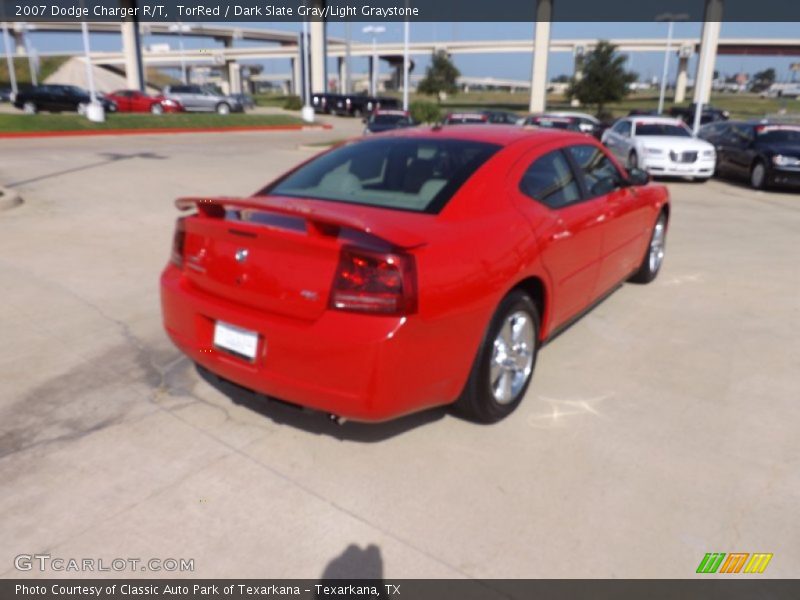 TorRed / Dark Slate Gray/Light Graystone 2007 Dodge Charger R/T