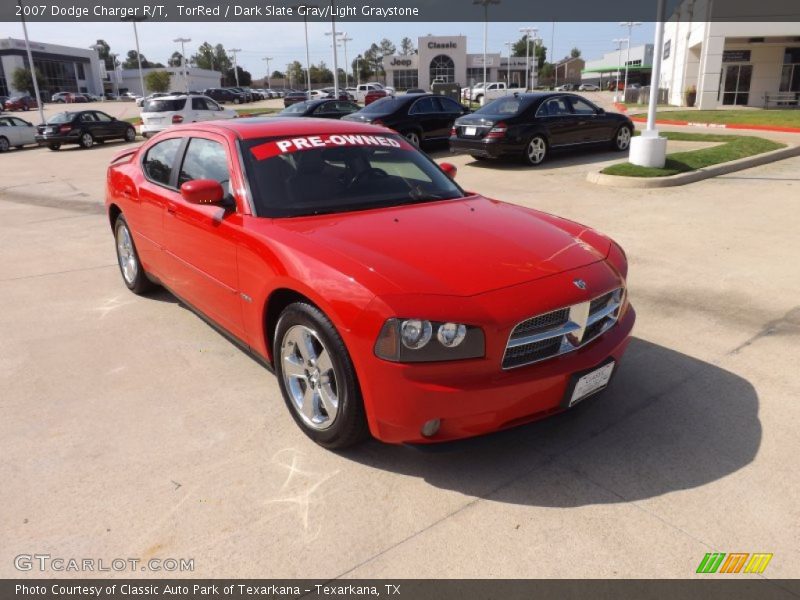 TorRed / Dark Slate Gray/Light Graystone 2007 Dodge Charger R/T