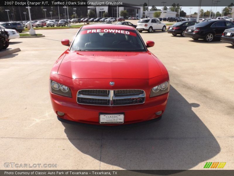 TorRed / Dark Slate Gray/Light Graystone 2007 Dodge Charger R/T