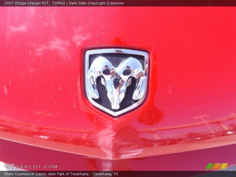 TorRed / Dark Slate Gray/Light Graystone 2007 Dodge Charger R/T