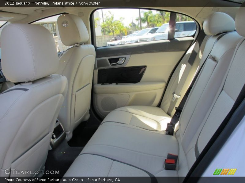 Polaris White / Ivory/Oyster 2012 Jaguar XF Portfolio