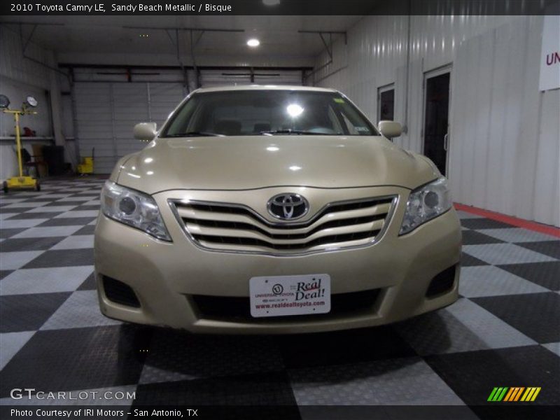 Sandy Beach Metallic / Bisque 2010 Toyota Camry LE