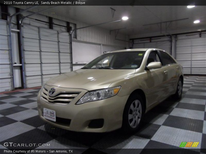 Sandy Beach Metallic / Bisque 2010 Toyota Camry LE