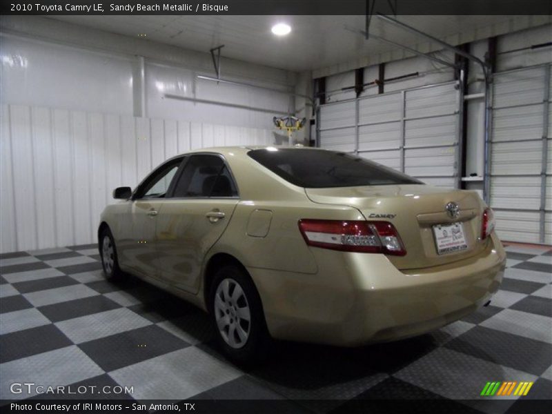 Sandy Beach Metallic / Bisque 2010 Toyota Camry LE