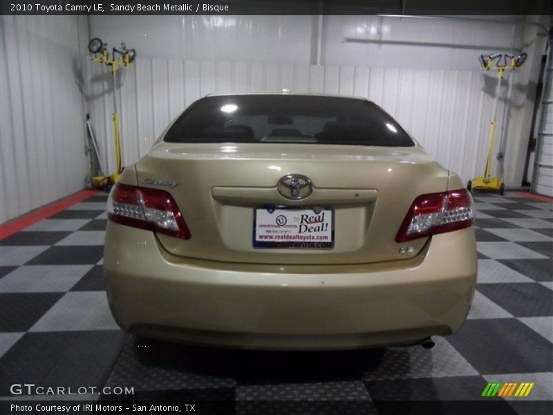 Sandy Beach Metallic / Bisque 2010 Toyota Camry LE