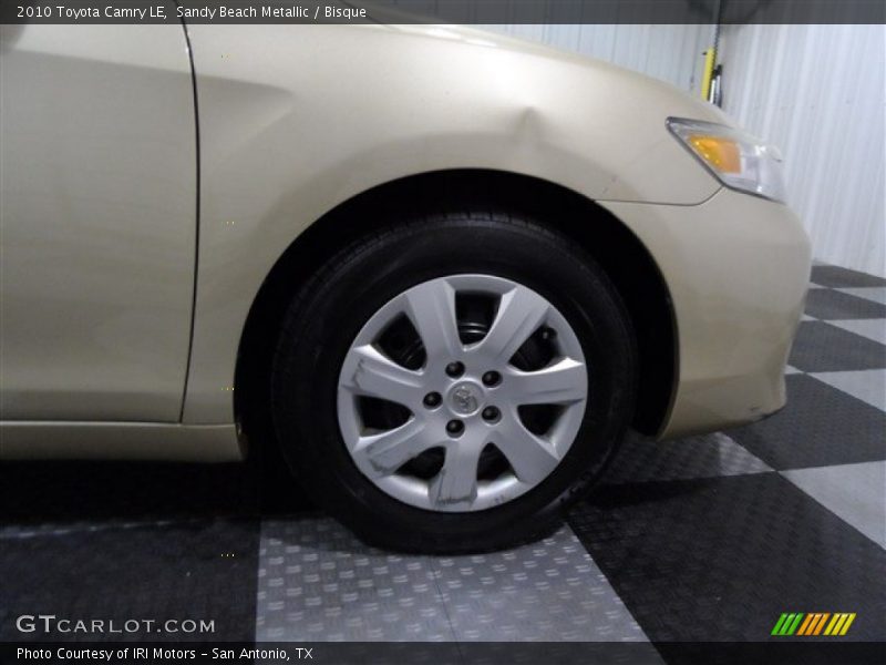 Sandy Beach Metallic / Bisque 2010 Toyota Camry LE