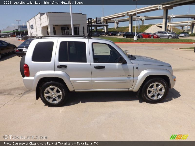Bright Silver Metallic / Taupe 2003 Jeep Liberty Limited