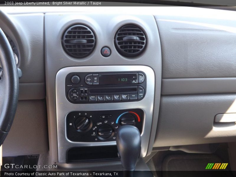 Bright Silver Metallic / Taupe 2003 Jeep Liberty Limited