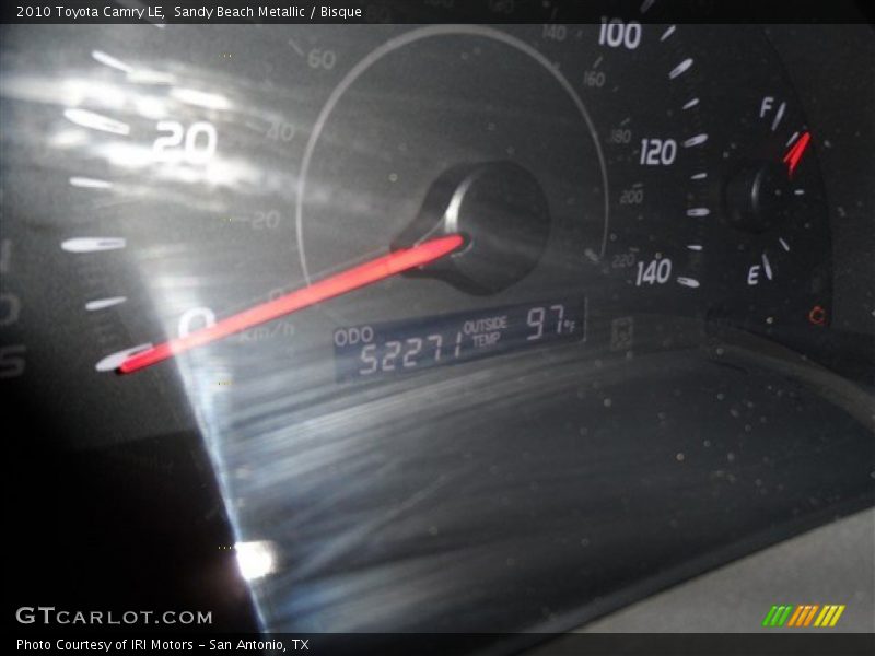 Sandy Beach Metallic / Bisque 2010 Toyota Camry LE