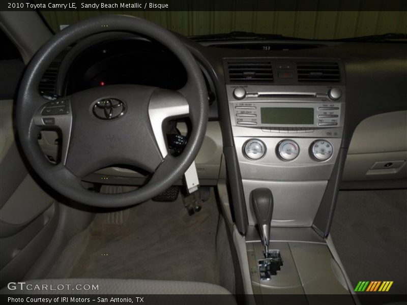Sandy Beach Metallic / Bisque 2010 Toyota Camry LE