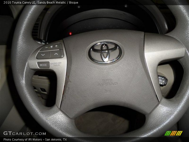 Sandy Beach Metallic / Bisque 2010 Toyota Camry LE