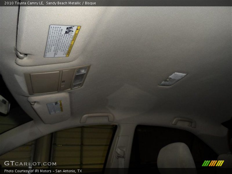 Sandy Beach Metallic / Bisque 2010 Toyota Camry LE